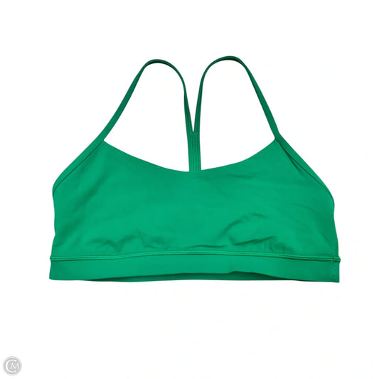 Athletic Bra By Lululemon In Green, Size: L