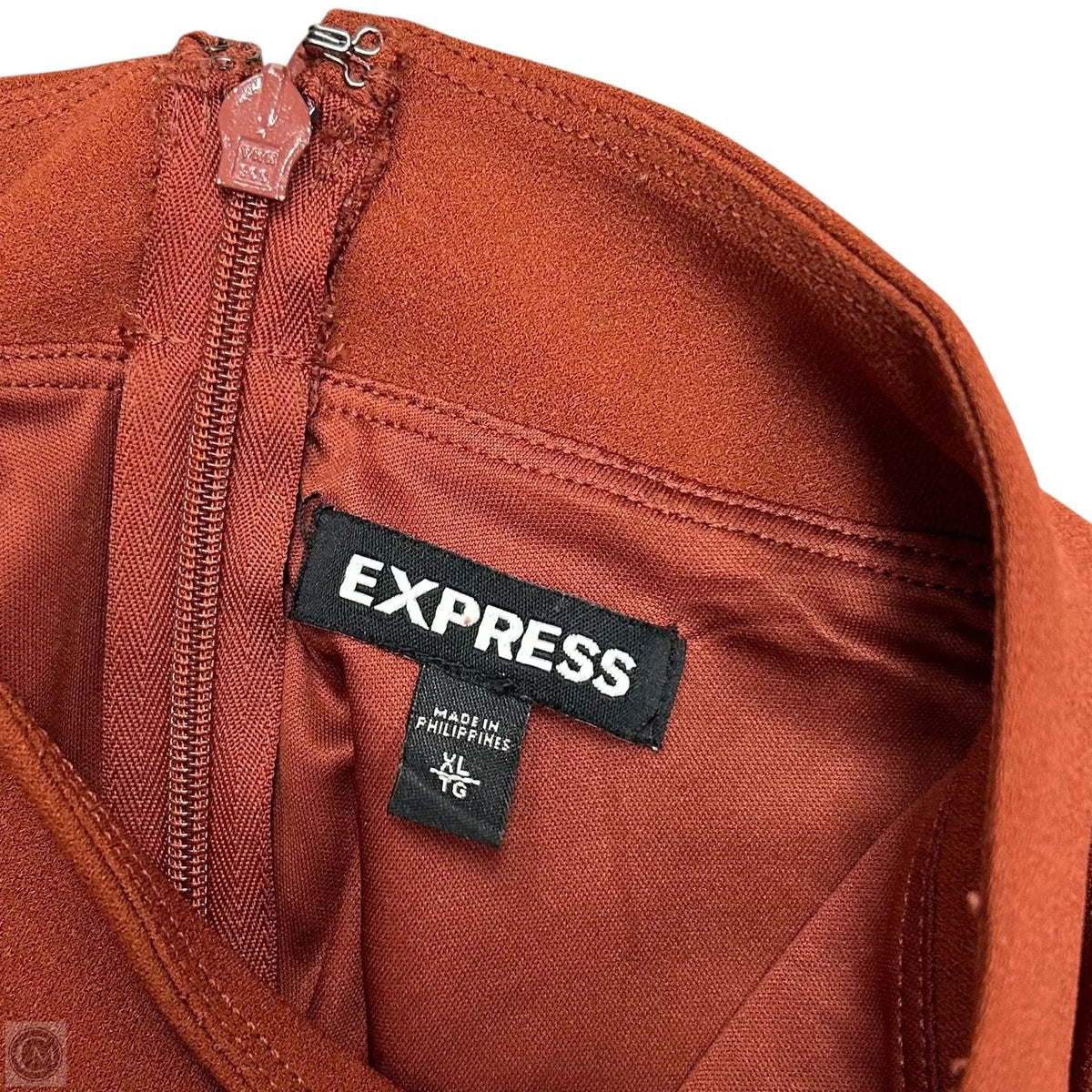Jumpsuit By Express In Orange, Size: Xl