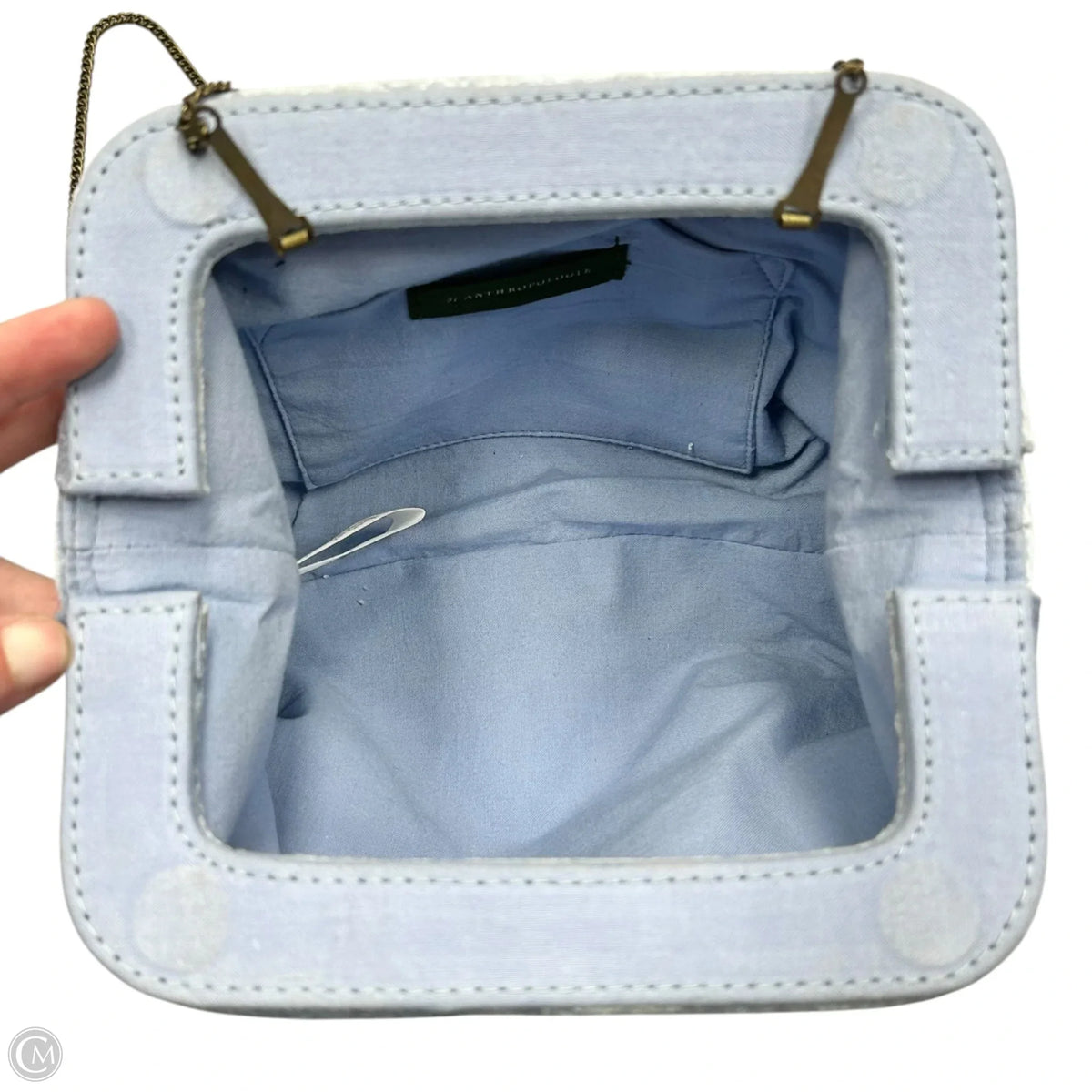Clutch By Anthropologie, Size: Medium