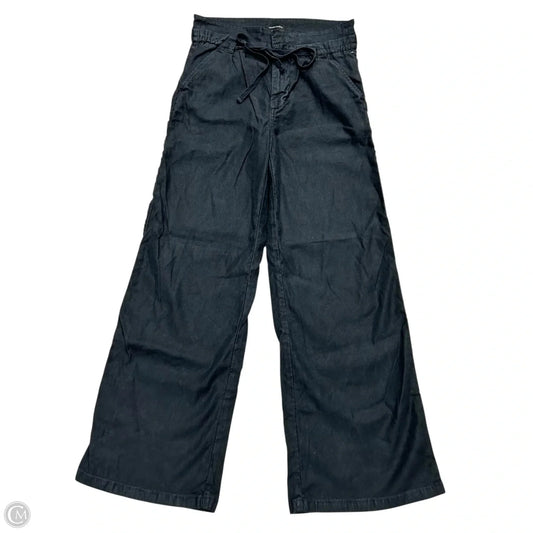 Pants Wide Leg By Favorite Daughter In Black Denim, Size: S