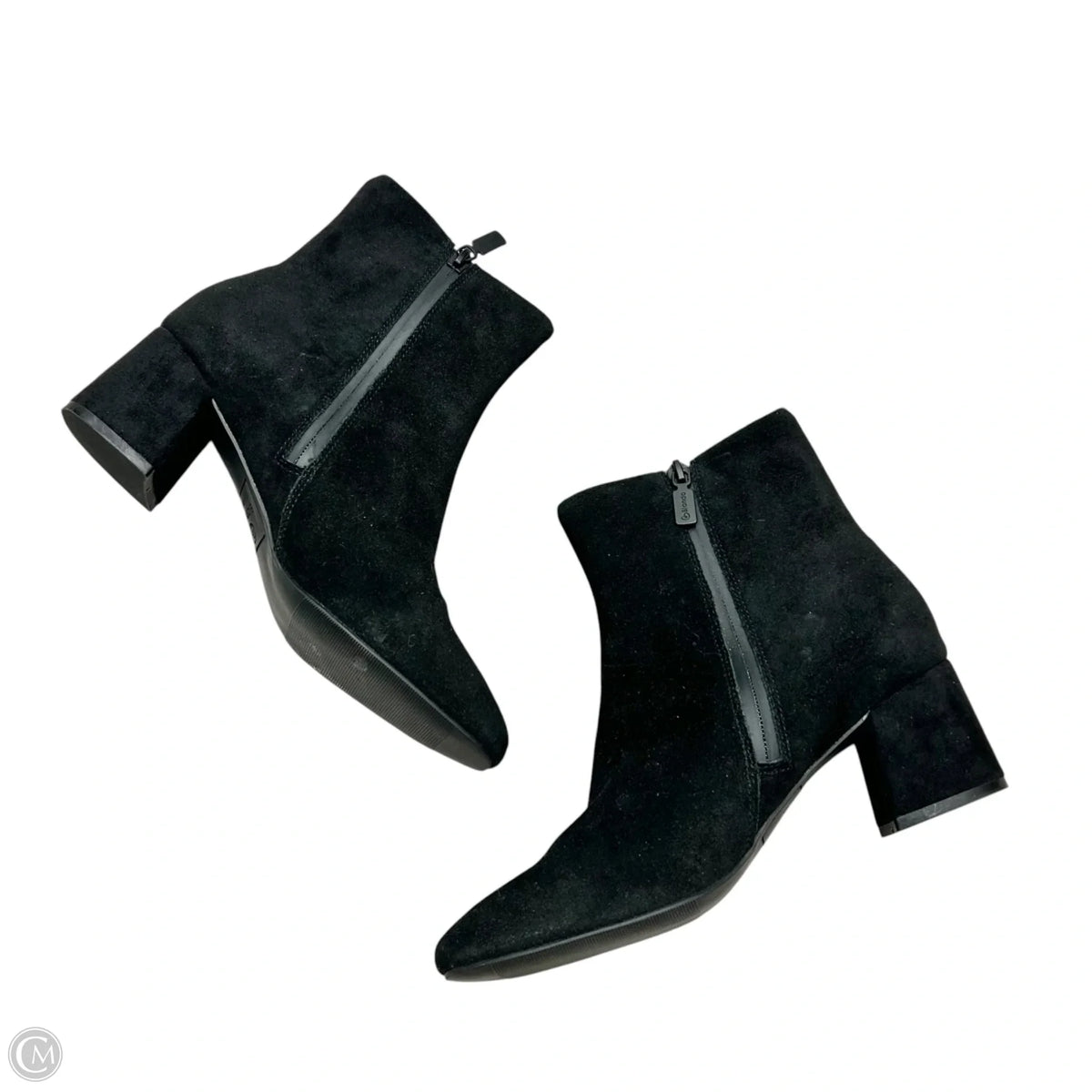 Boots Ankle Heels By Blondo In Black, Size: 8