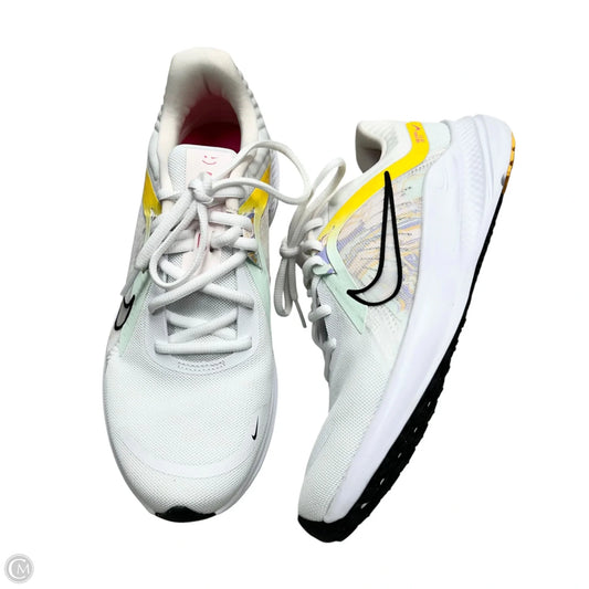 Shoes Athletic By Nike In White, Size: 9.5