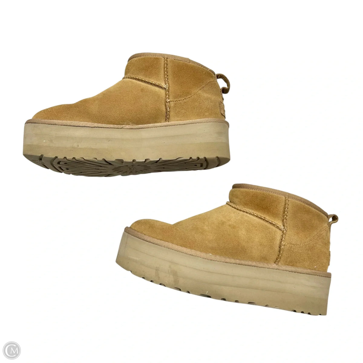 Boots Designer By Ugg In Tan, Size: 10