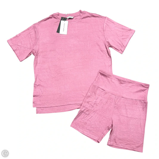 Lounge Set Shorts By Prettygarden In Pink, Size: S
