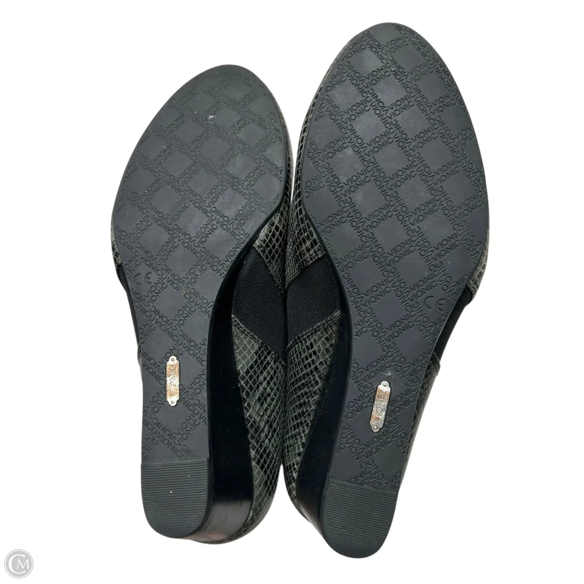 Boots Ankle Heels By Vionic In Snakeskin Print, Size: 9.5