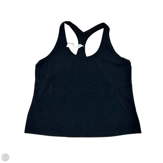 Athletic Tank Top By Lululemon In Black, Size: Xl