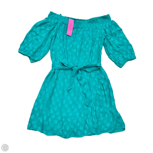 Dress Designer By Lilly Pulitzer In Teal, Size: S