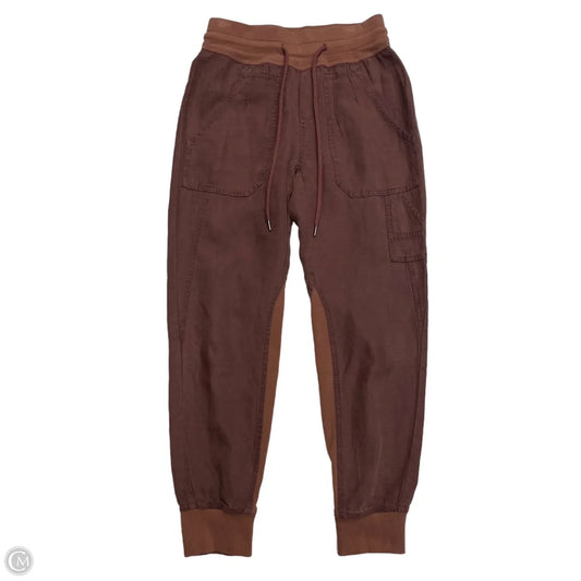 Pants Joggers By Anthropologie In Brown, Size: Xxs