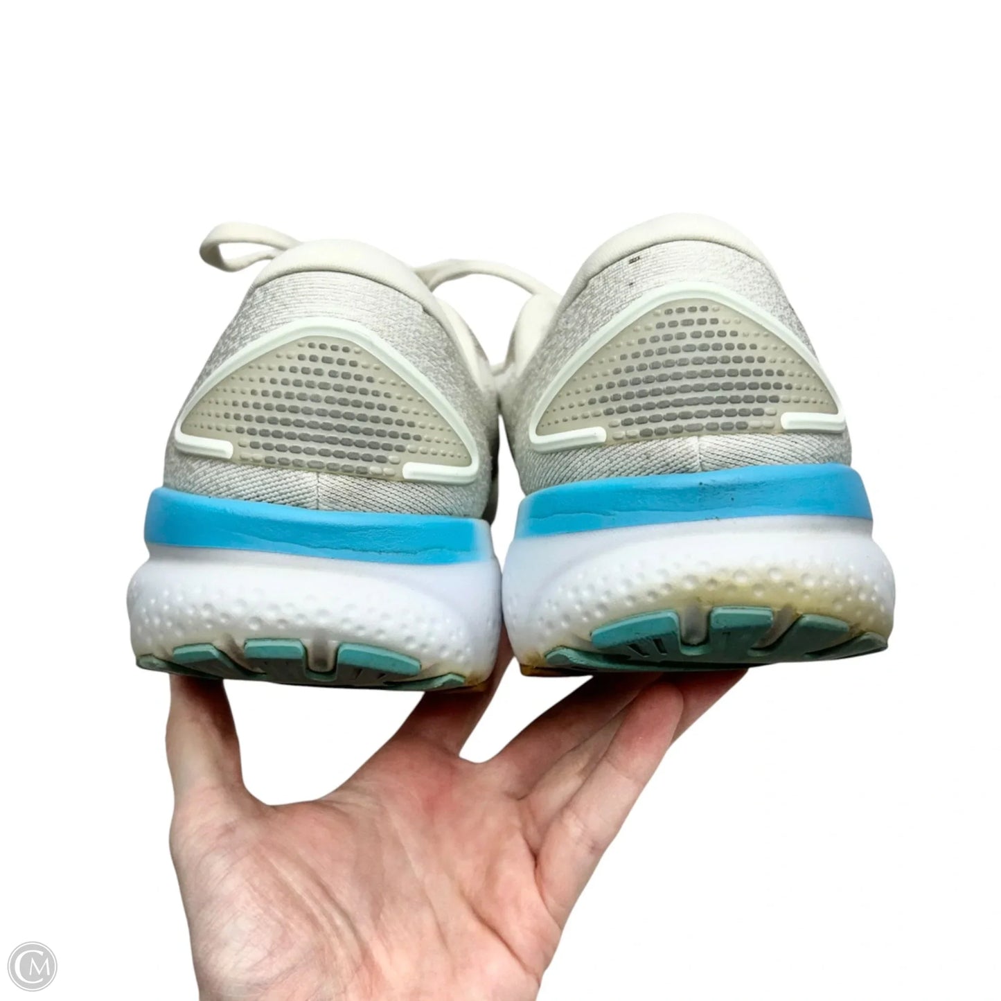 Shoes Athletic By Brooks In Blue & White, Size: 9