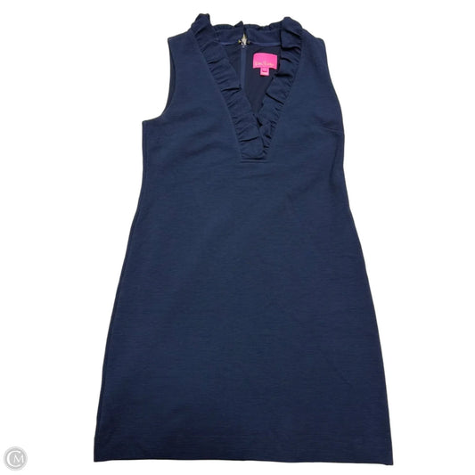 Dress Designer By Lilly Pulitzer In Navy, Size: L