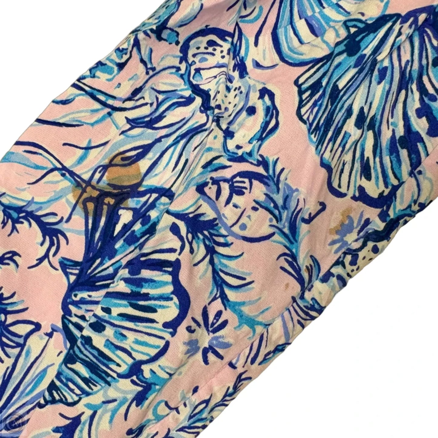 Dress Designer By Lilly Pulitzer In Blue & Pink, Size: L