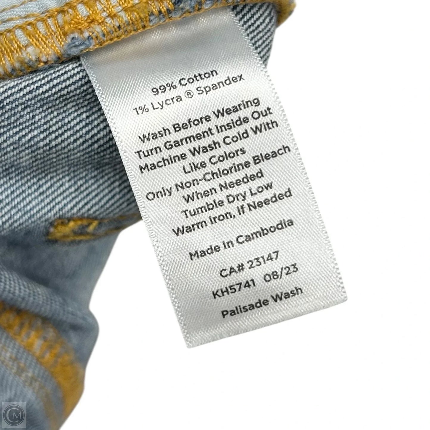 Jeans Straight By Talbots In Blue, Size: 12