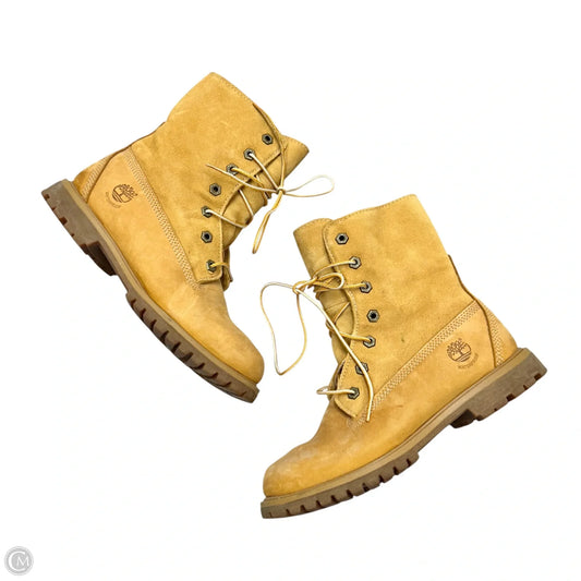 Boots Hiking By Timberland In Tan, Size: 8.5
