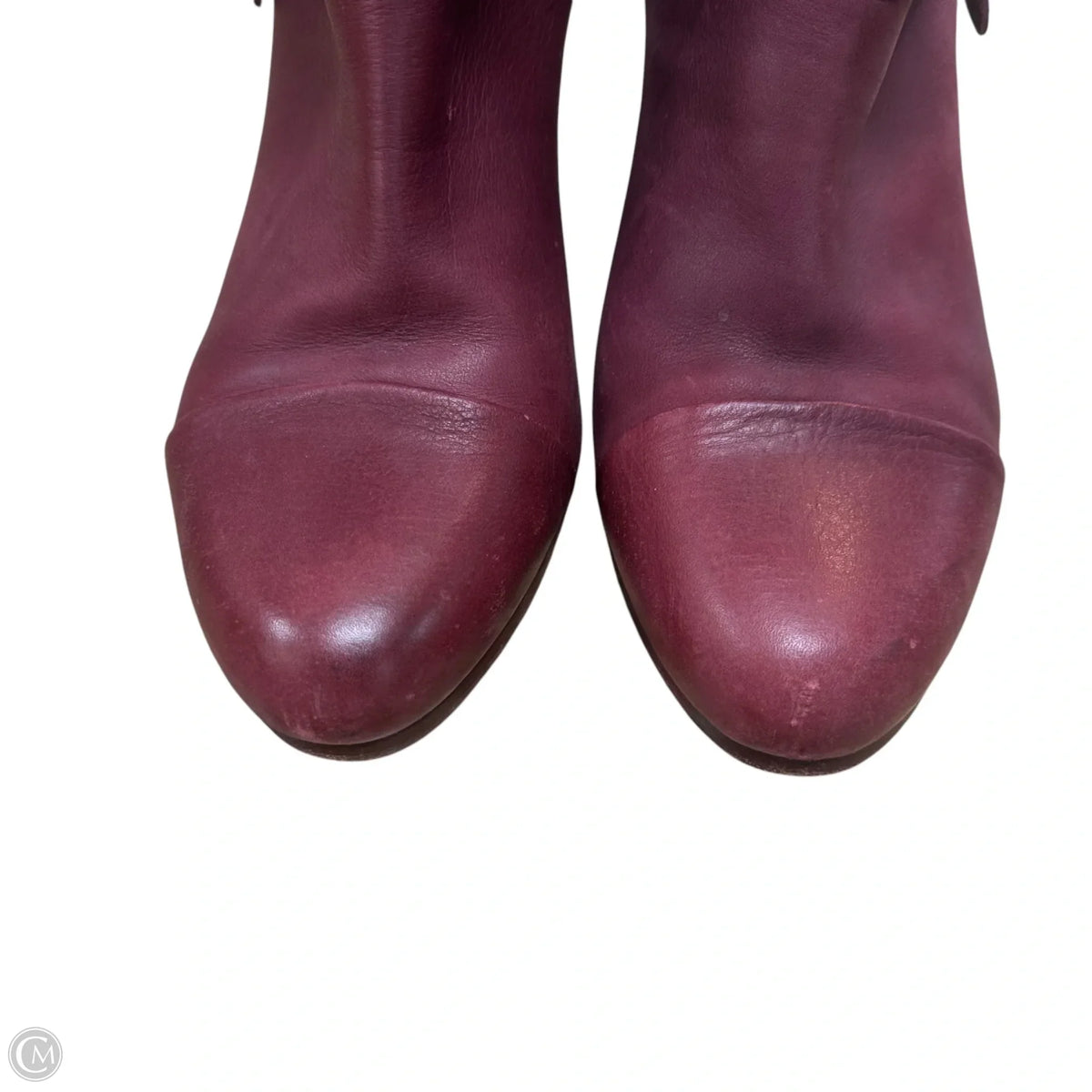 Boots Ankle Heels By Rag And Bone In Red, Size: 9.5