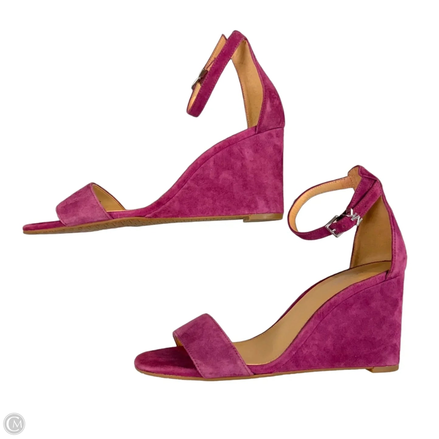 Shoes Heels Wedge By Michael By Michael Kors In Purple, Size: 7