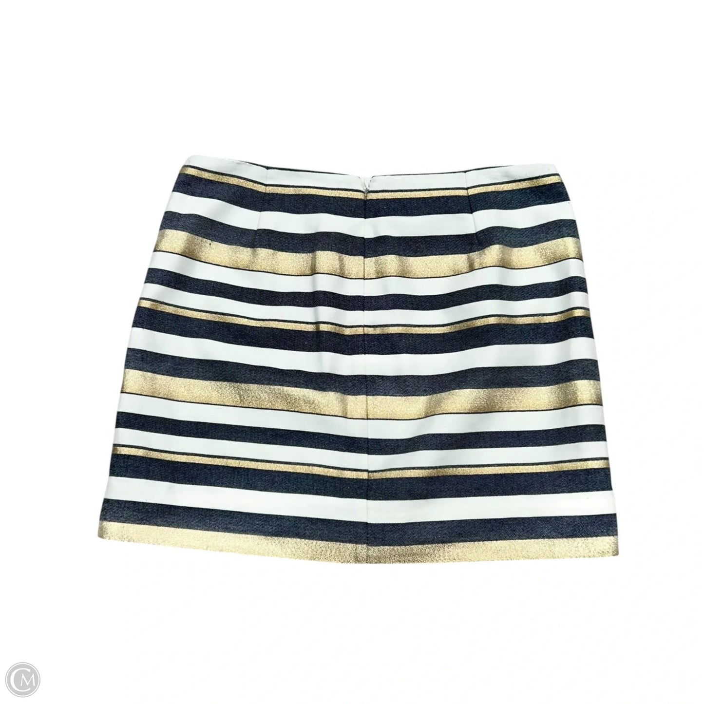 Skirt Midi By J. Crew In Striped Pattern, Size: 6