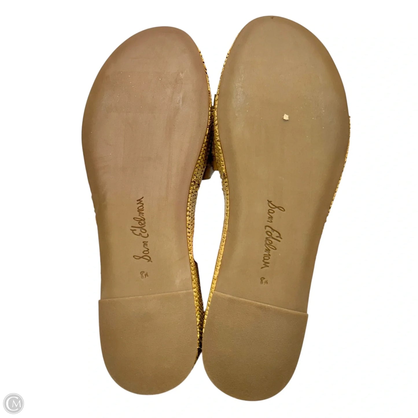Sandals Heels Platform By Sam Edelman In Tan, Size: 8.5