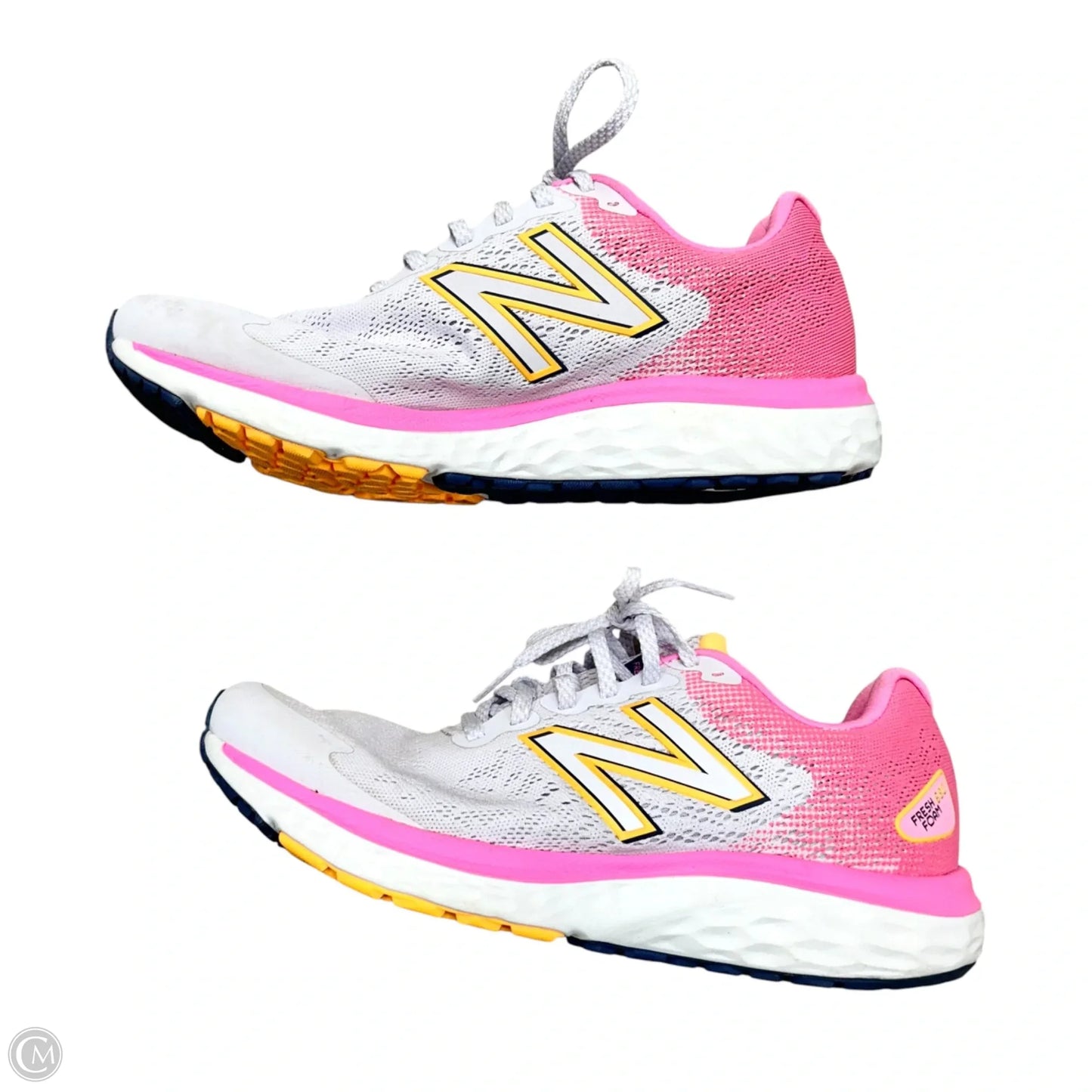 Shoes Sneakers By New Balance In Pink & Purple, Size: 9