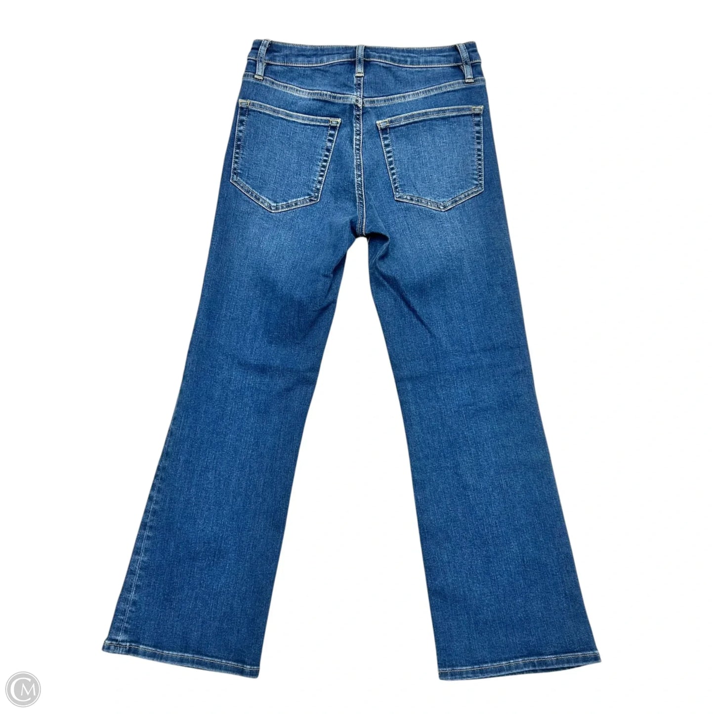 Jeans Boot Cut By Frame In Blue Denim, Size: 6