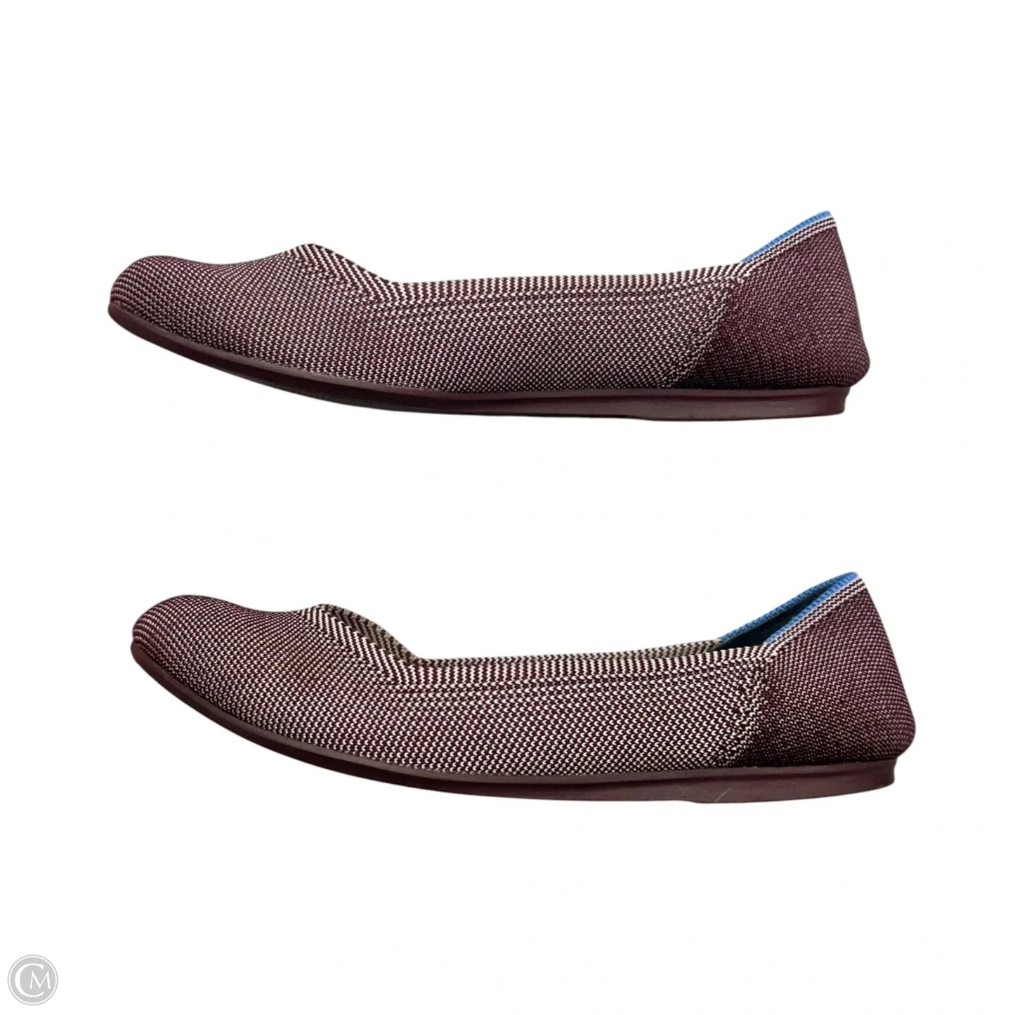 Shoes Flats By Rothys In Maroon, Size: 9