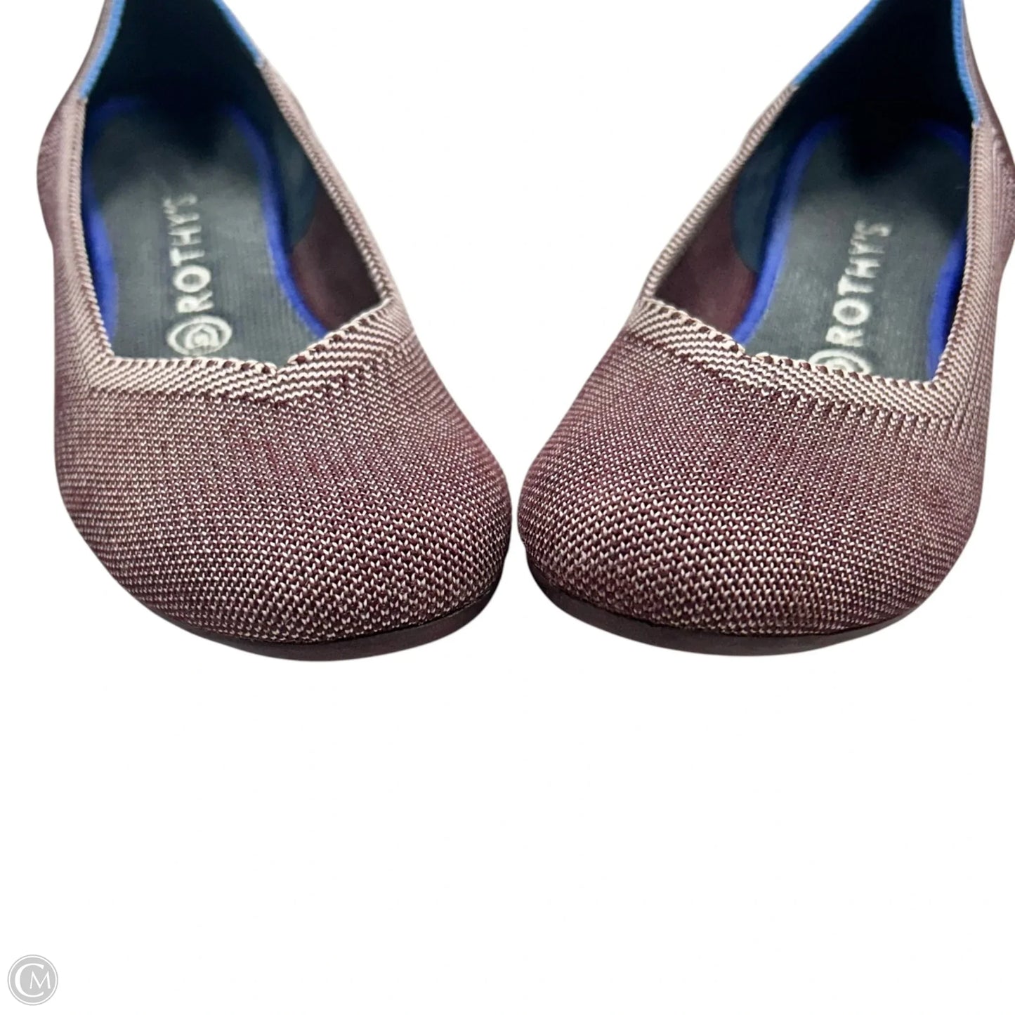 Shoes Flats By Rothys In Maroon, Size: 9