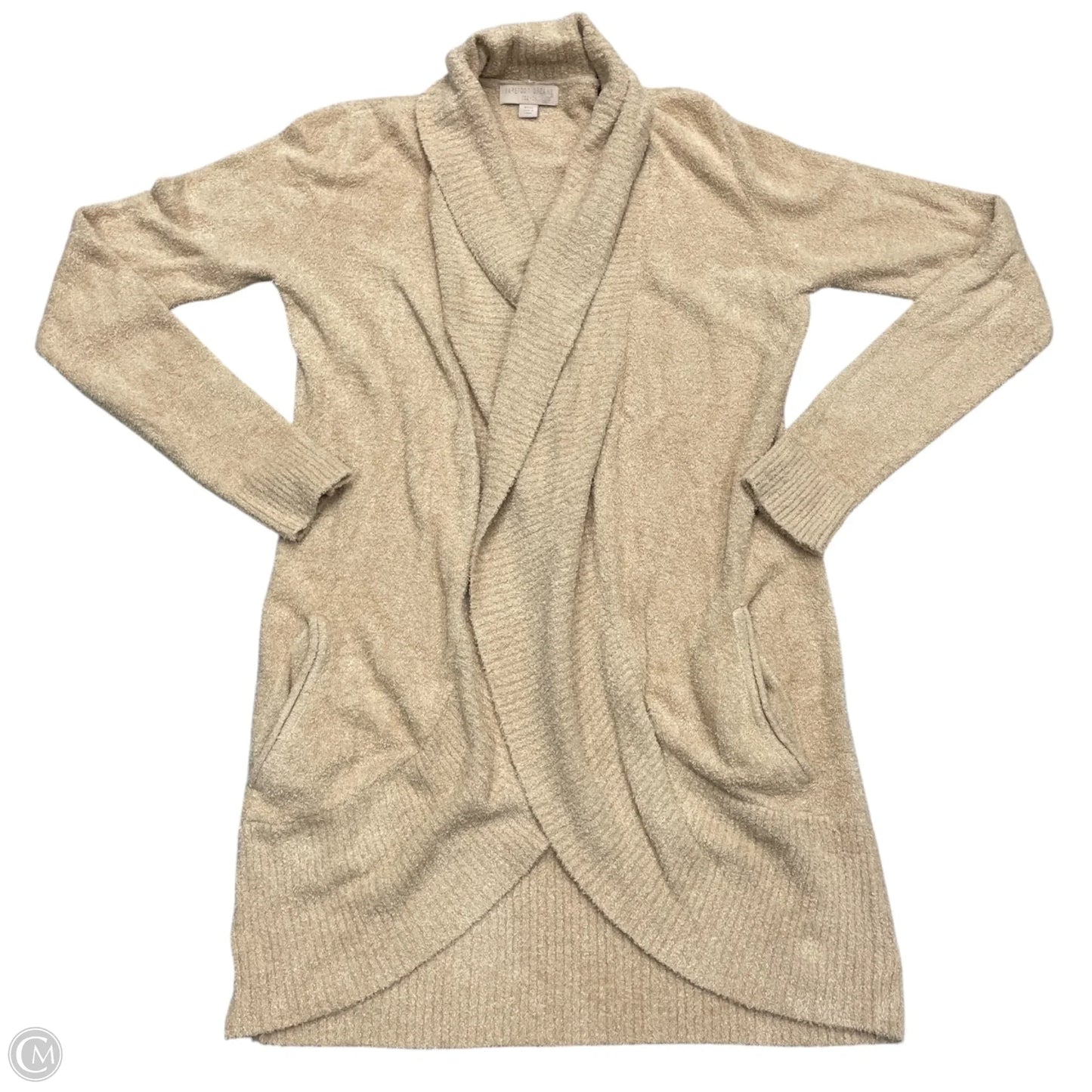 Cardigan By Barefoot Dreams In Beige, Size: Xs
