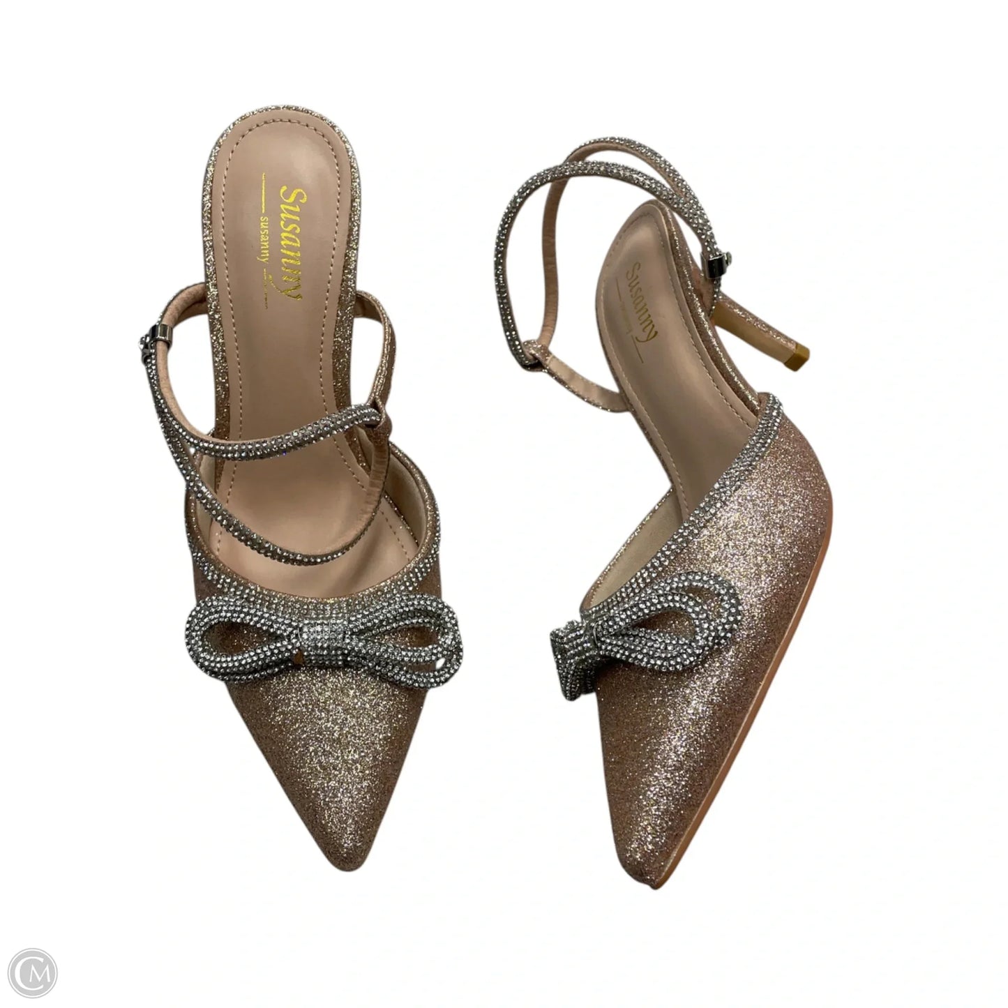 Shoes Heels Kitten By Susanny In Pink, Size: 6.5