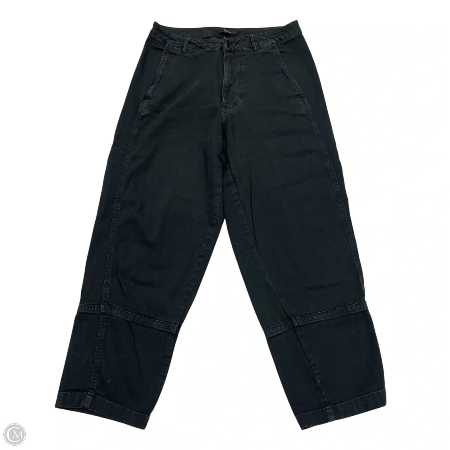Jeans Boyfriend By Quince In Black Denim, Size: 8