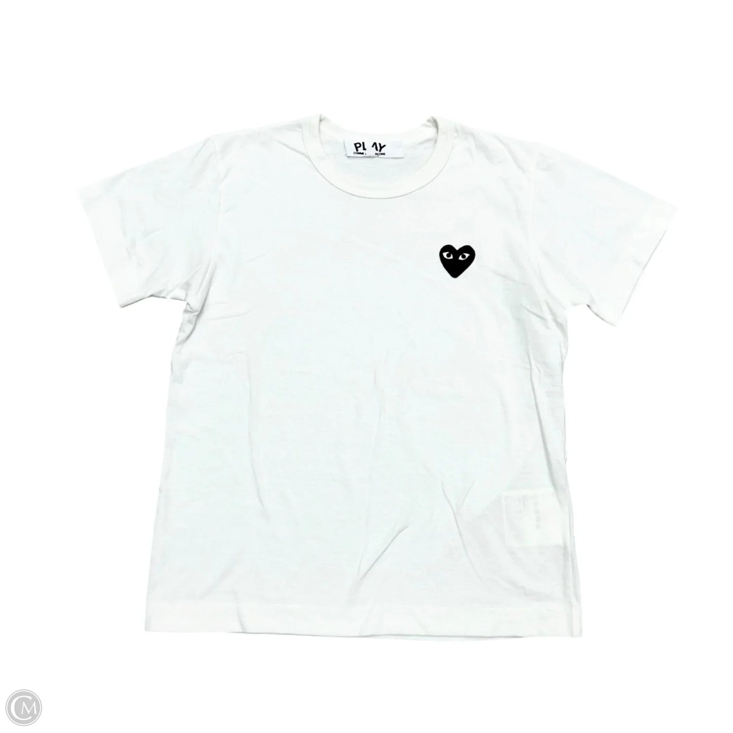 Top Short Sleeve By Comme Des Garcons In White, Size: M