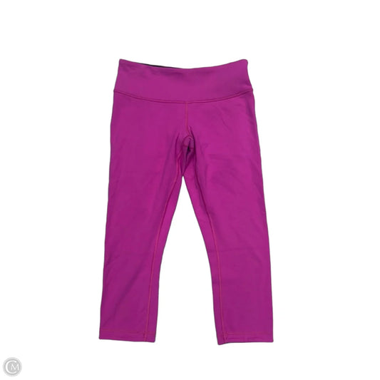Athletic Leggings Capris By Lululemon In Pink, Size: 6