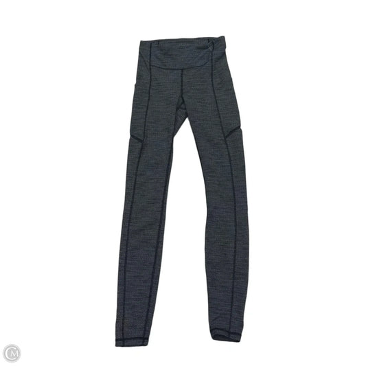 Athletic Leggings By Lululemon In Grey, Size: 2