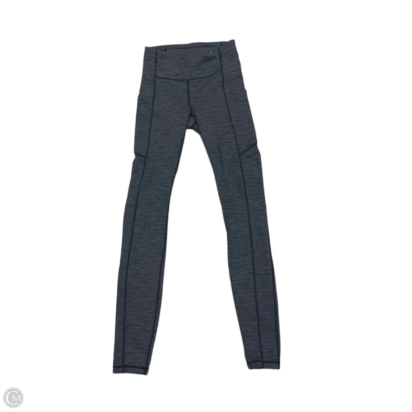 Athletic Leggings By Lululemon In Grey, Size: 2