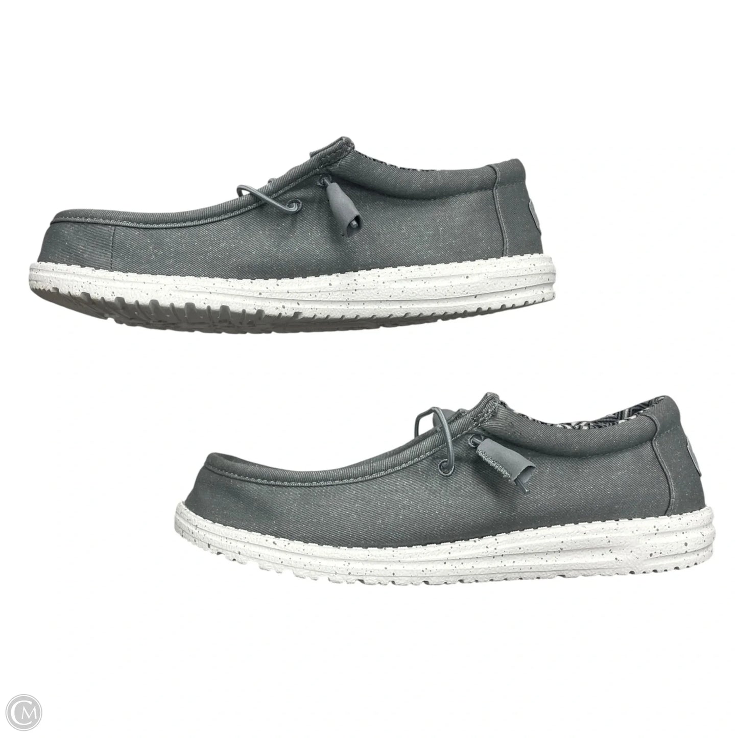Shoes Sneakers By Hey Dude In Grey, Size: 10.5