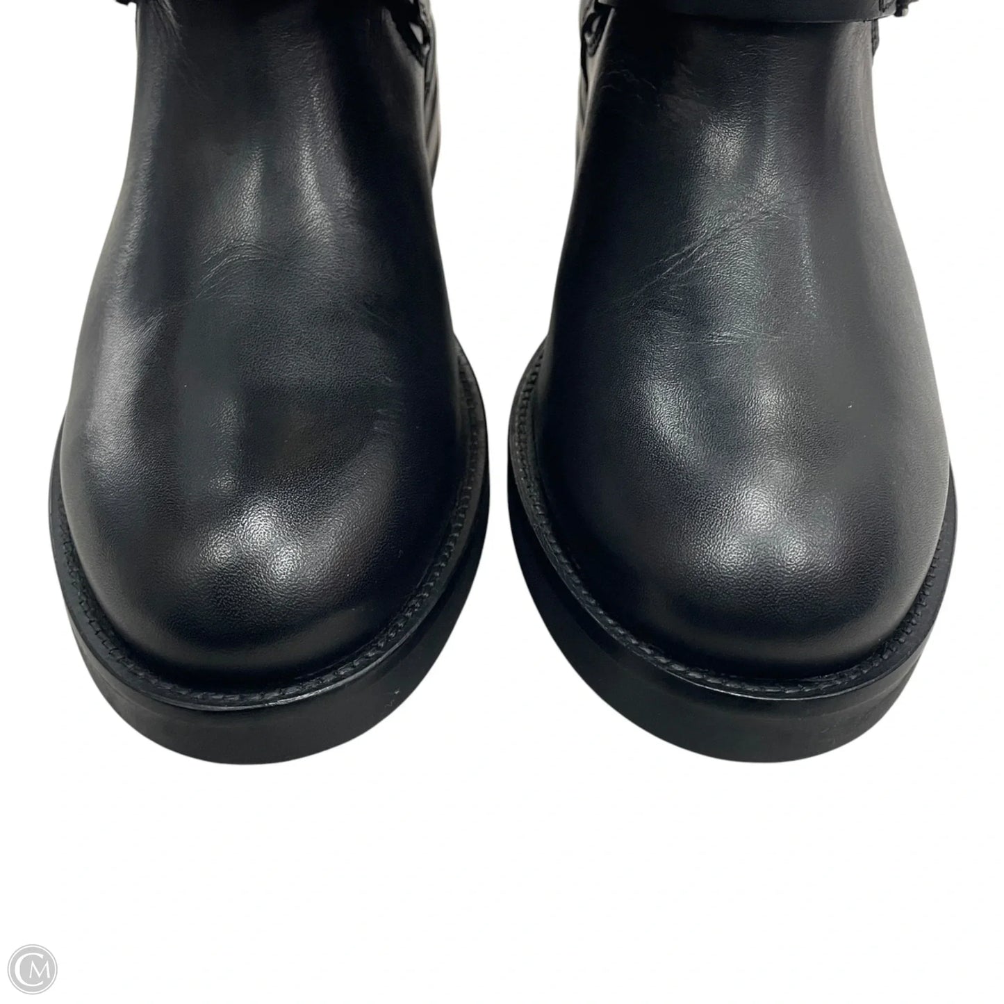 Boots Knee Flats By Steve Madden In Black, Size: 9