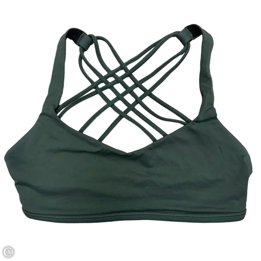 Athletic Bra By Lululemon In Green, Size: 6
