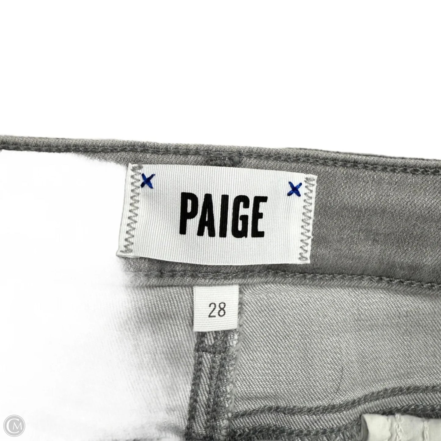 Jeans Skinny By Paige In Grey, Size: 6