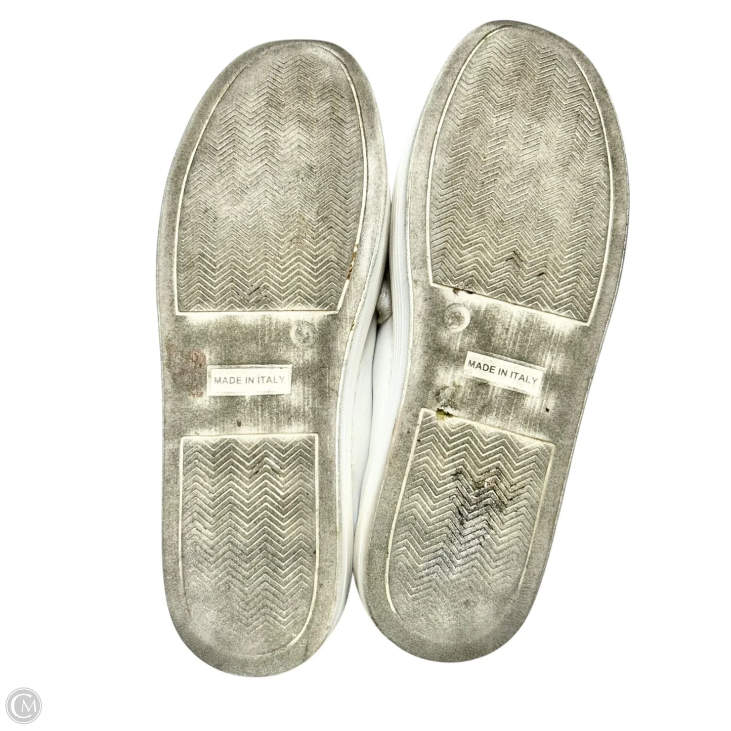 Shoes Designer By Valentino-mario In White, Size: 9.5