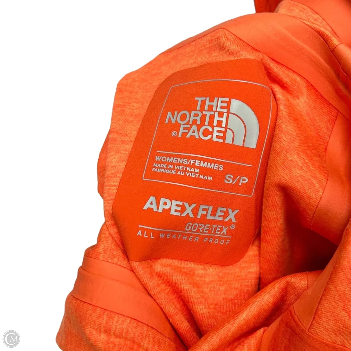 Jacket Windbreaker By The North Face In Orange, Size: S
