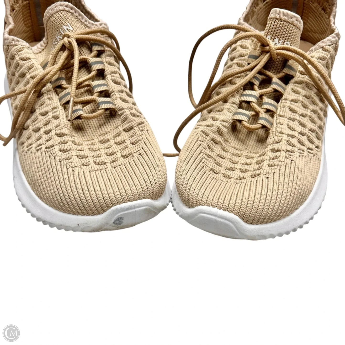 Shoes Athletic By Danskin In Tan & White, Size: 10