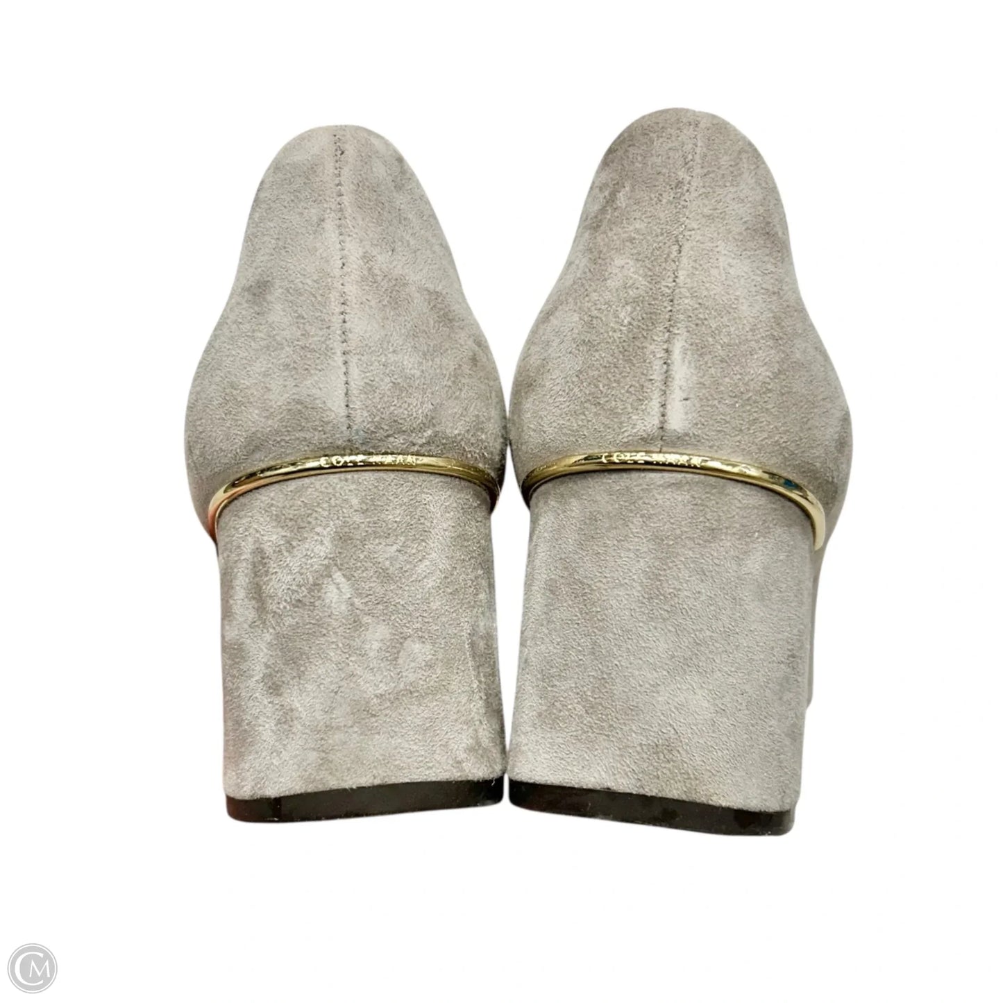 Shoes Heels Block By Cole-haan In Grey, Size: 8