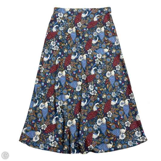 Skirt Maxi By Loft In Floral Print, Size: S