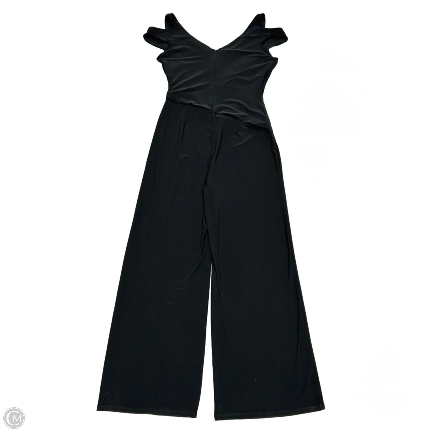 Jumpsuit By Lauren By Ralph Lauren In Black, Size: L