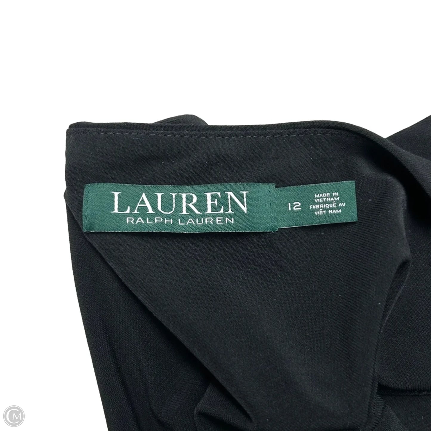 Jumpsuit By Lauren By Ralph Lauren In Black, Size: L