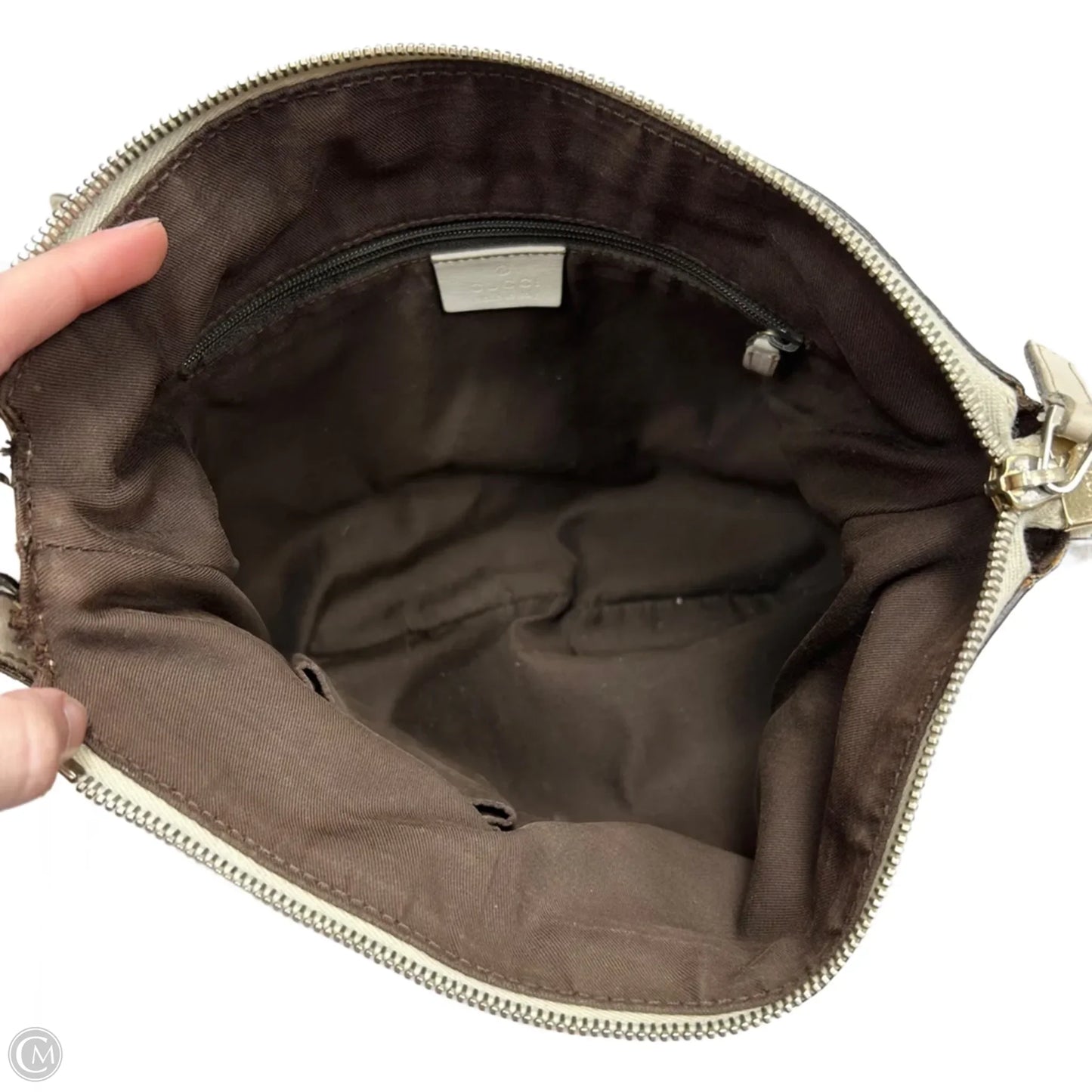 Crossbody Luxury Designer By Gucci, Size: Medium