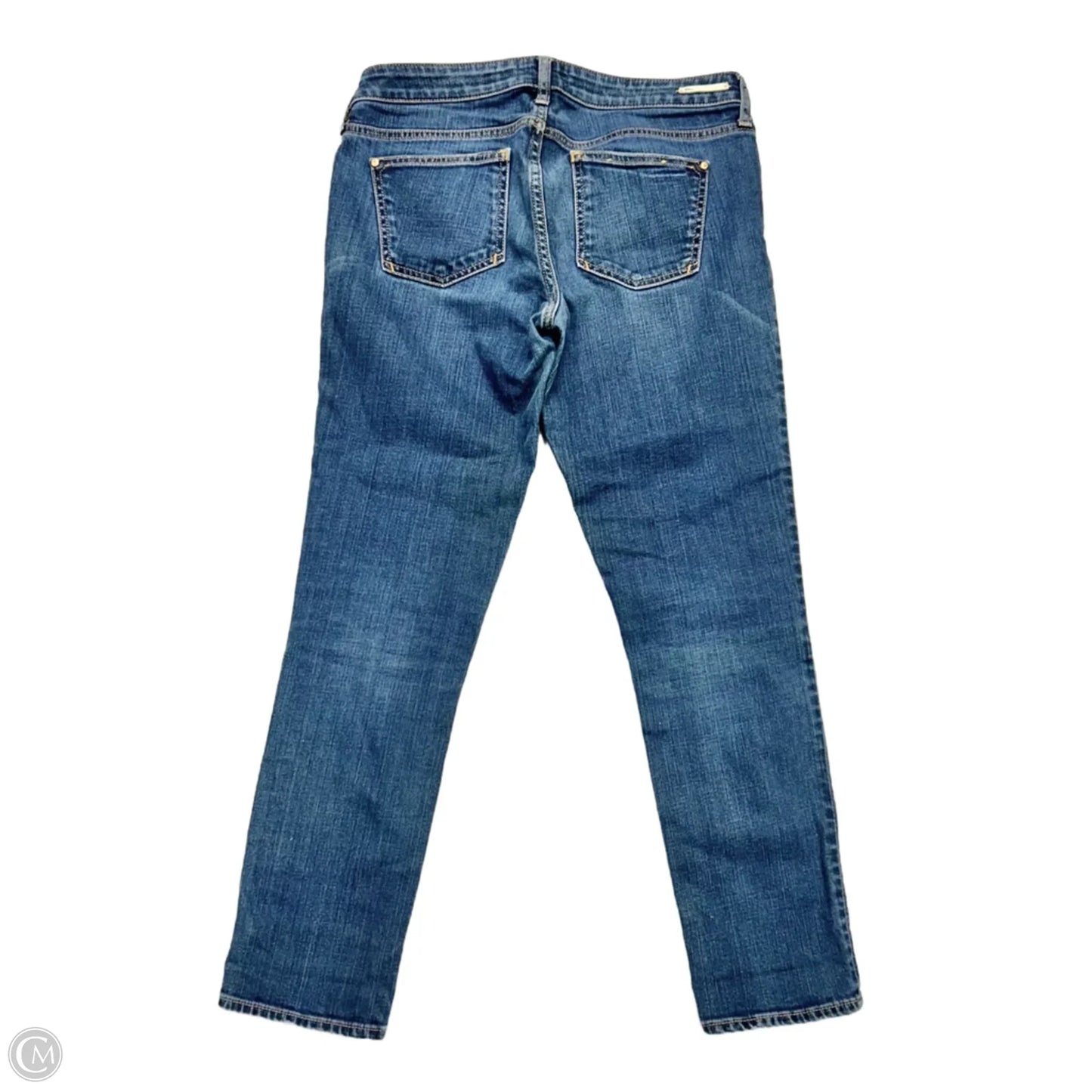 Jeans Straight By Pilcro In Blue Denim, Size: 8