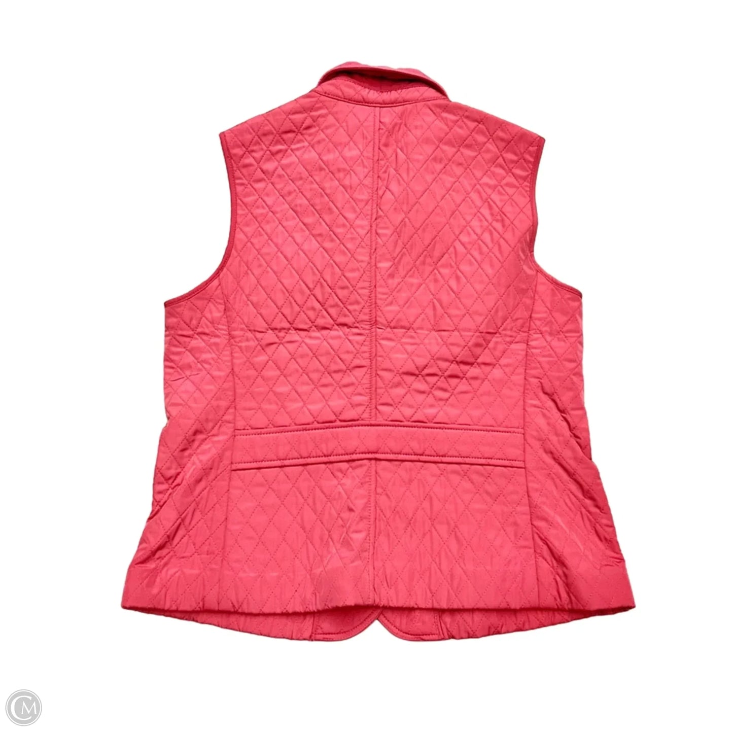 Vest Puffer & Quilted By Talbots In Pink, Size: M