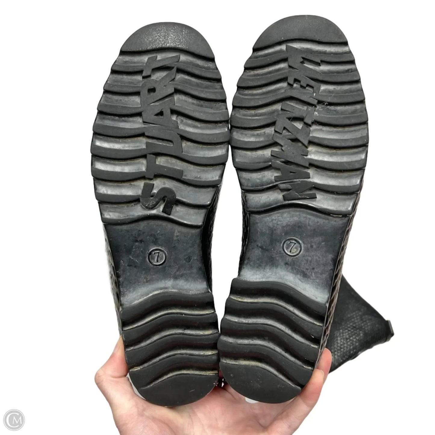 Boots Designer By Stuart Weitzman In Black, Size: 7