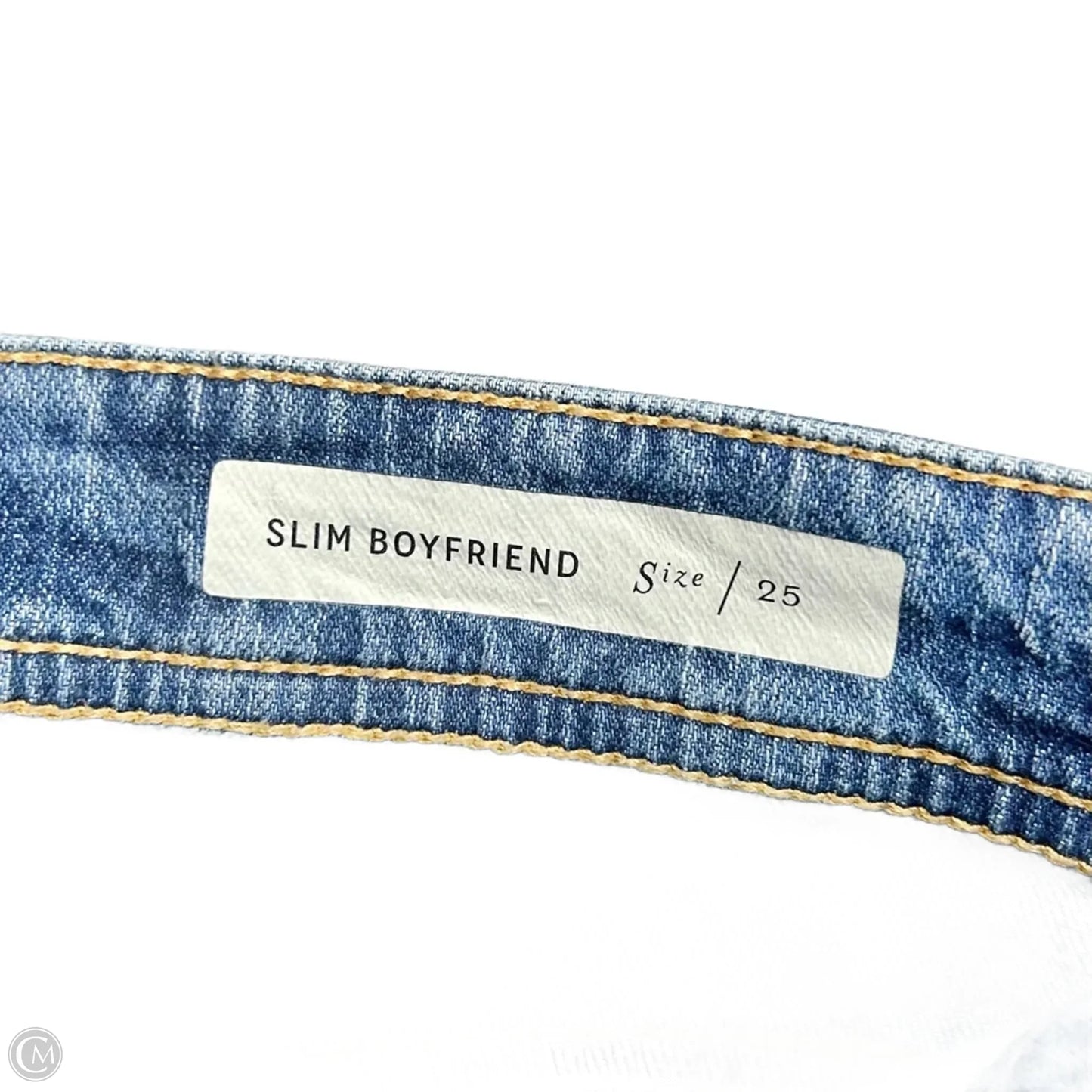 Jeans Boyfriend By Pilcro In Blue Denim, Size: 2