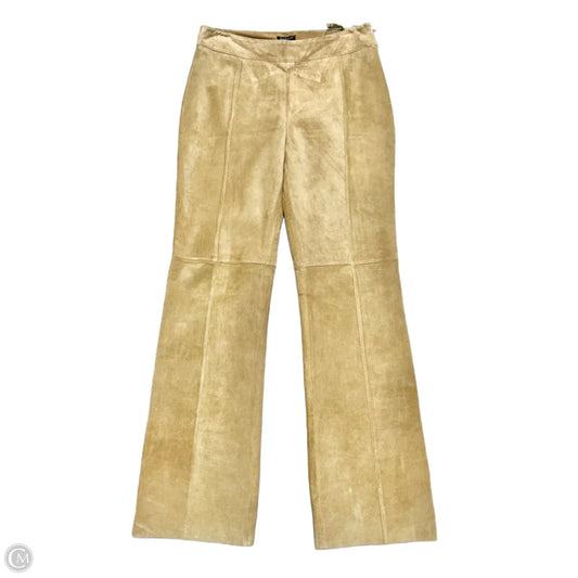 Pants Leather By For Joseph In Tan, Size: 8