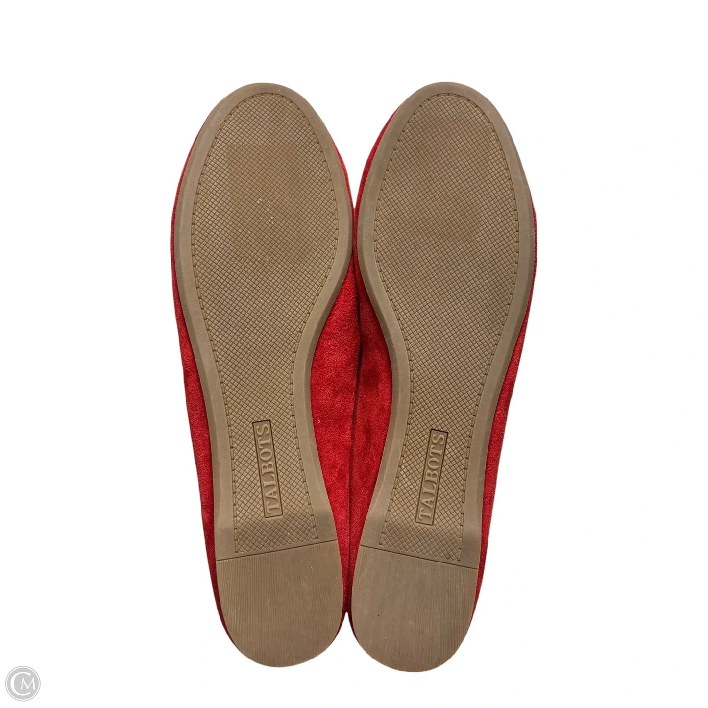 Shoes Flats By Talbots In Red, Size: 8.5